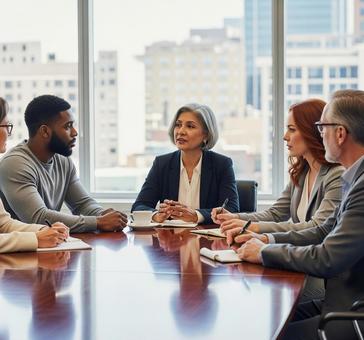 ビジネスミーティング ビジネスミーティングの写真