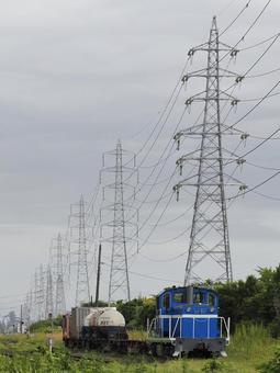 京葉臨海鉄道 KD60形 貨物列車 京葉臨海鉄道 KD60形 貨物列車 京葉臨海鉄道,臨海鉄道,kd60形の写真素材