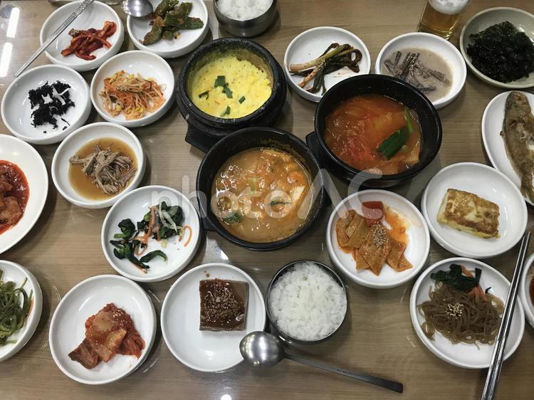 宮廷料理 韓国,食事,宮廷の写真素材