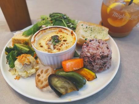 ランチプレート 喫茶店,カフェ,cafeの写真素材