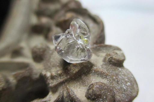 両頭水晶 両頭水晶,ダブルターミネーター,ハーキマータイプの写真素材