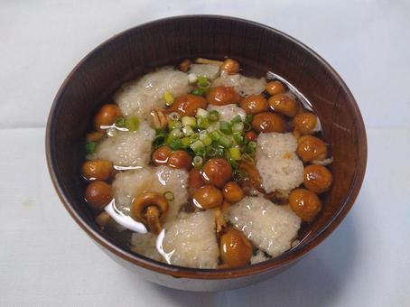 なめこの味噌汁 なめこの味噌汁 なめこの味噌汁,なめこ汁,なめこの写真素材
