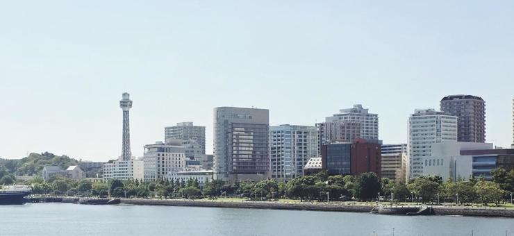 風景 横浜 夏 風景 横浜 夏の写真
