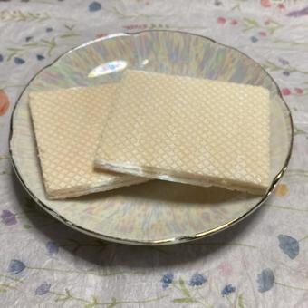 ウエハース2枚 ウエハース2枚の写真