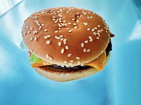 ハンババーガー ブランチ,ハンバーガー,バーガーの写真素材