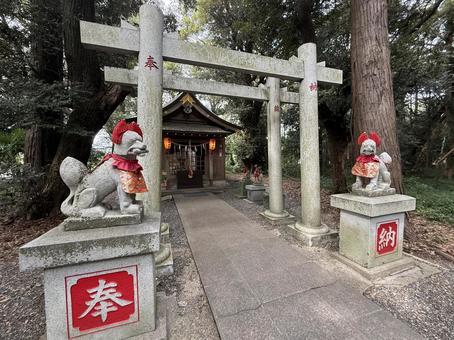 息栖神社　稲荷神社の写真