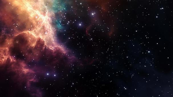 宇宙に広がる星雲 宇宙に広がる星雲の写真