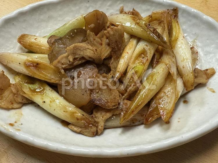 ザーサイねぎ炒め ザーサイねぎ炒め ザーサイねぎ炒め,搾菜,ザーサイの写真素材