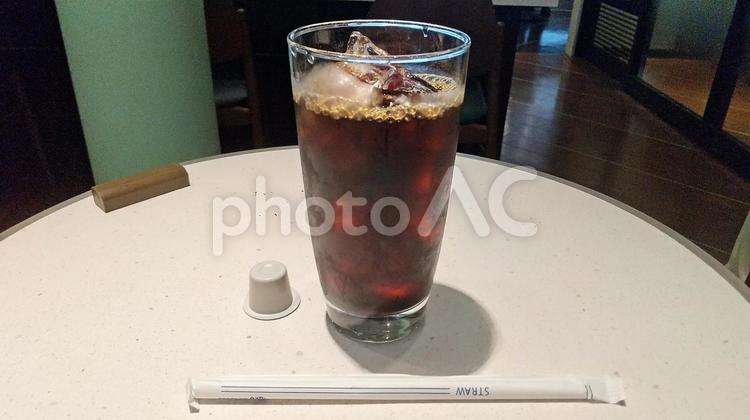 喫茶店で一服 喫茶店で一服,カフェ,アイスコーヒーの写真素材