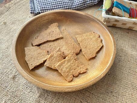 ぺたんこクッキー クッキー,お菓子,休憩の写真素材