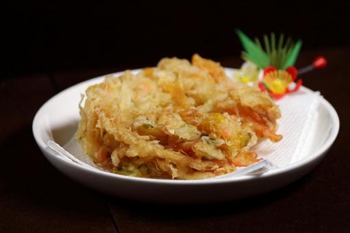 野菜のかき揚げ 美味しい,おいしい,料理の写真素材