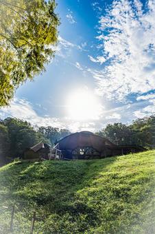 埼玉県　あけぼの子どもの森公園の風景 さいたま,埼玉,埼玉県の写真素材
