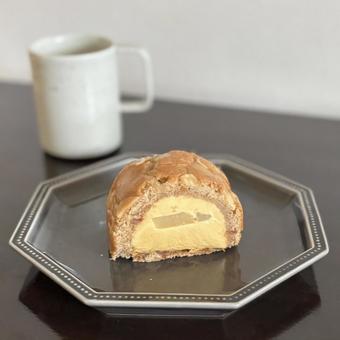 Photo, cake, caramel, mousse, 