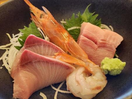 ご馳走　刺身の写真
