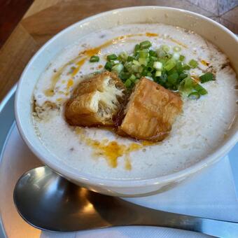 鹹豆漿 鹹豆漿,豆乳,スープの写真素材