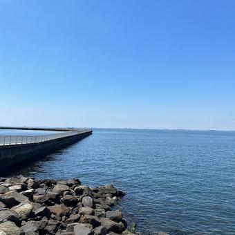 水平線②Sea in Mayの写真