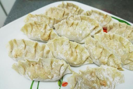 自炊 餃子 自炊 餃子の写真