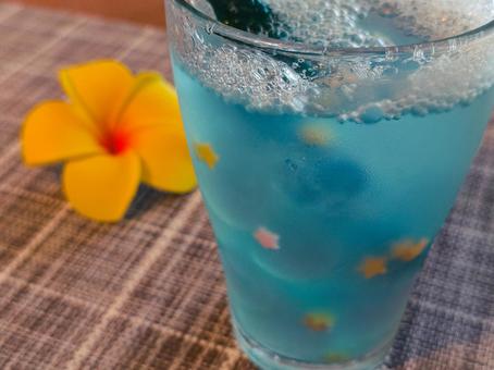 Blue tropical drink, JPG Blue tropical drink, JPG