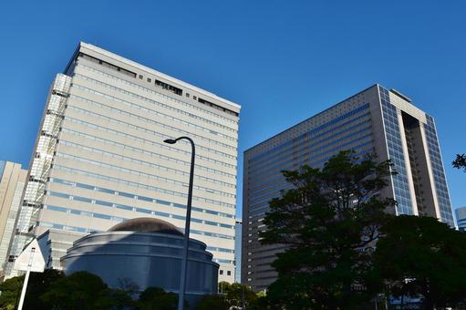 ＜千葉県＞幕張新都心の都市風景 幕張新都心,海浜幕張,幕張の写真素材
