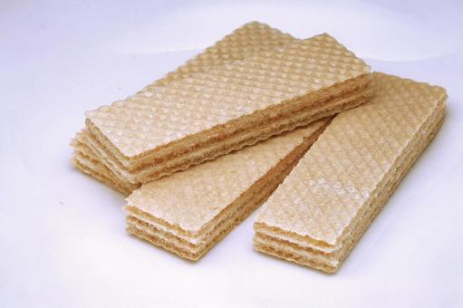 お菓子-73 お菓子-73 ウエハース,バニラ味,バニラの写真素材