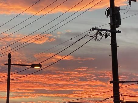 夕焼け 夕焼けの写真