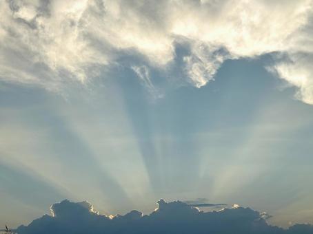 Photo, cloud, hidden, sunset, 