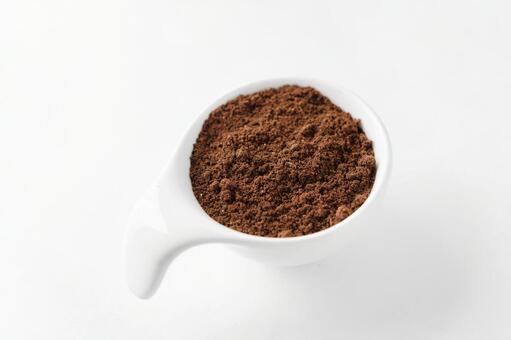 Extra fine ground coffee beans, coffee beans, extra fine grinding, coffee, JPG