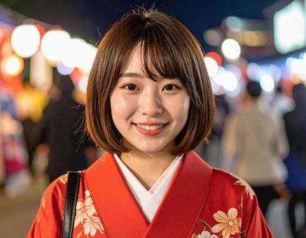 縁日に来ましたの写真