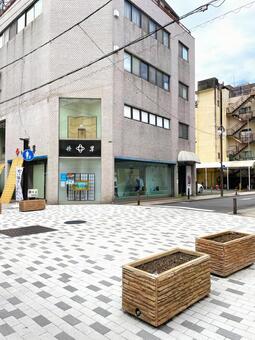 沼津の商店街 商店街,沼津,広場の写真素材