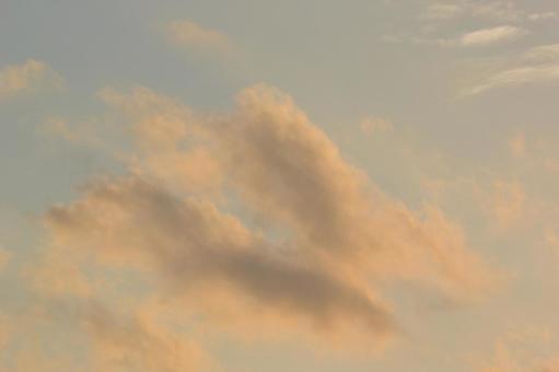 夕方の空 夕方の空の写真