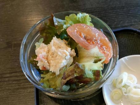 グリーンサラダ グリーンサラダ グルメ,食べ物,食物の写真素材