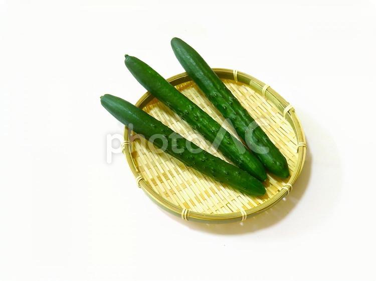 きゅうり　生野菜 きゅうり,胡瓜,キュウリの写真素材