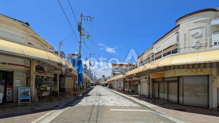 いまばり商店街-02 いまばり商店街,街並み,風景の写真素材