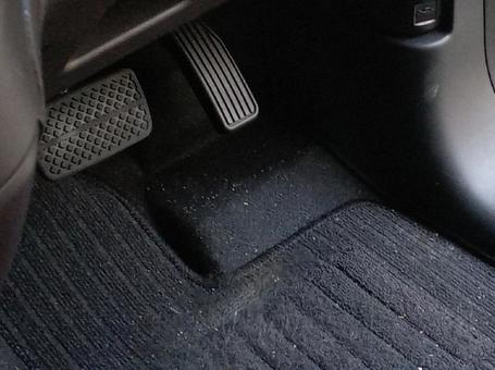 車のペダル 車のペダルの写真