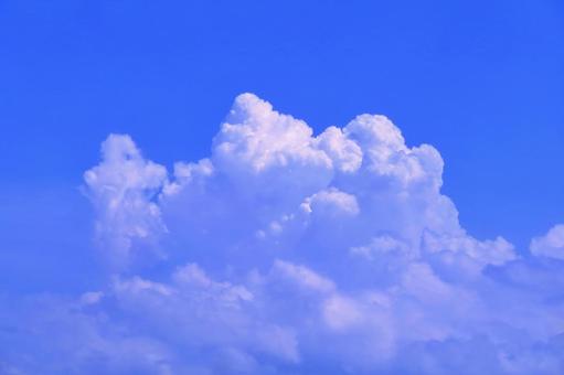 空画像・背景素材/夏の空雲・入道雲 空画像・背景素材/夏の空雲・入道雲の写真