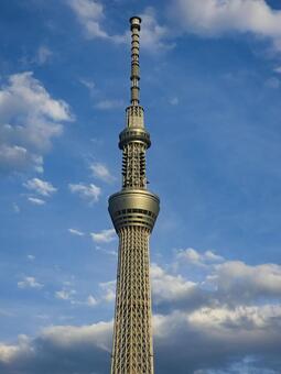 スカイツリー タワー,日本一,634の写真素材