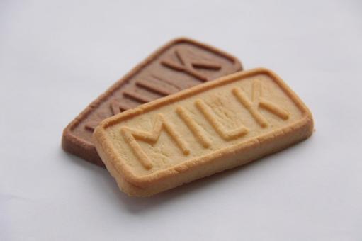ミルククッキー お菓子の写真