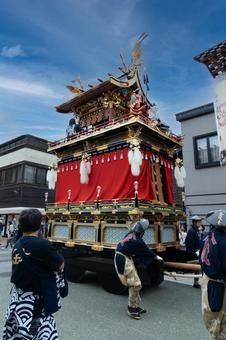 八幡祭の金鳳台 八幡祭の金鳳台 祭り,イベント,風景の写真素材