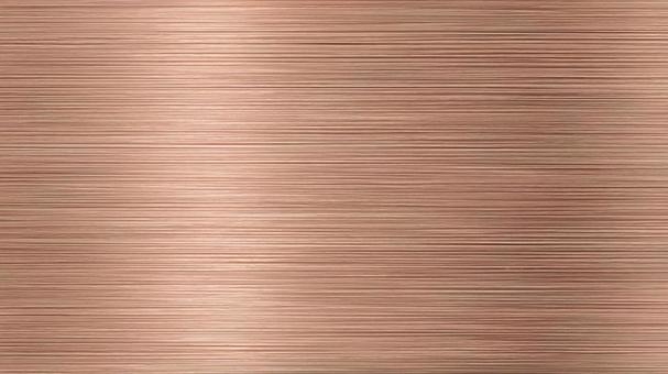 銅色ヘアライン加工の美しいテクスチャ素材 銅色ヘアライン加工の美しいテクスチャ素材の写真