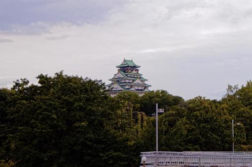 大阪城イメージ素材 大阪城イメージ素材の写真