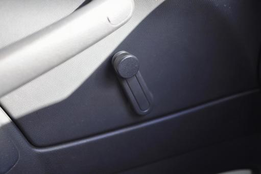 商用車の手回しハンドル 商用バン,商用車,内装の写真素材
