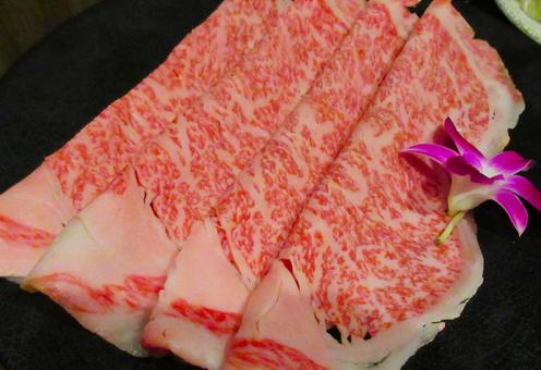 豚しゃぶ 豚しゃぶ,しゃぶしゃぶ,ロース肉の写真素材