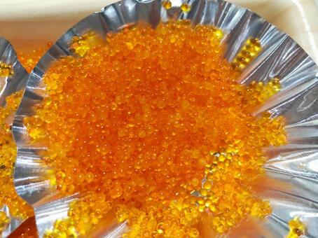 とびらん（とびっこ） とびらん,とびっこ,とび魚卵の写真素材