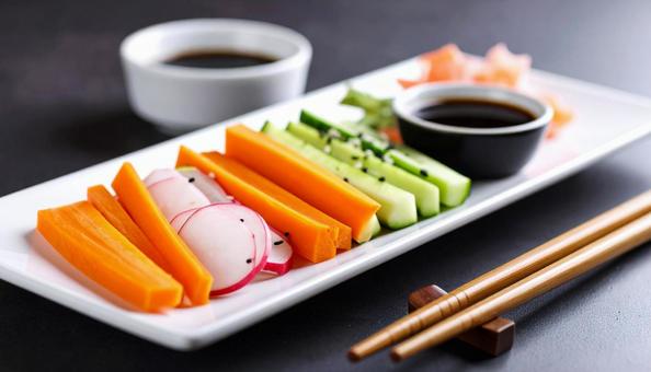 野菜スティック 野菜スティックの写真