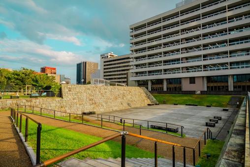 【福井】福井市中央公園 福井,公園,福井市中央公園の写真素材