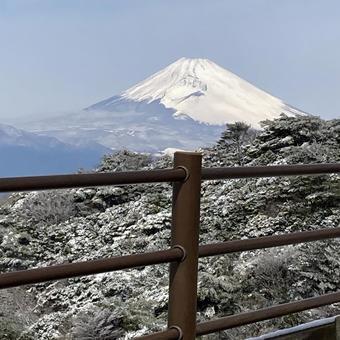 3月の富士山 3月の富士山の写真