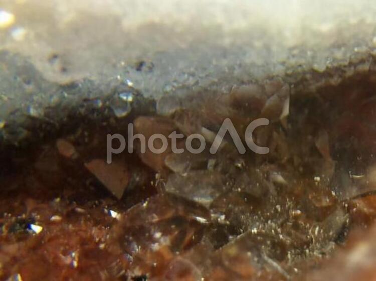 石の中の世界 鉱物,結晶,水晶の写真素材