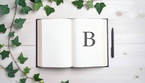 英語の勉強　英語の辞書　アイビー　ペンの写真