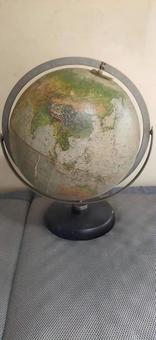 Photo, globe, showa era globe, retro globe, 