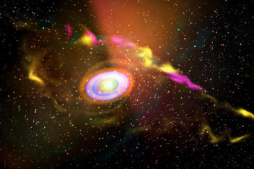 幻想的背景素材 散光星雲と深宇宙 幻想的背景素材 散光星雲と深宇宙 深宇宙,宇宙,散光星雲の写真素材